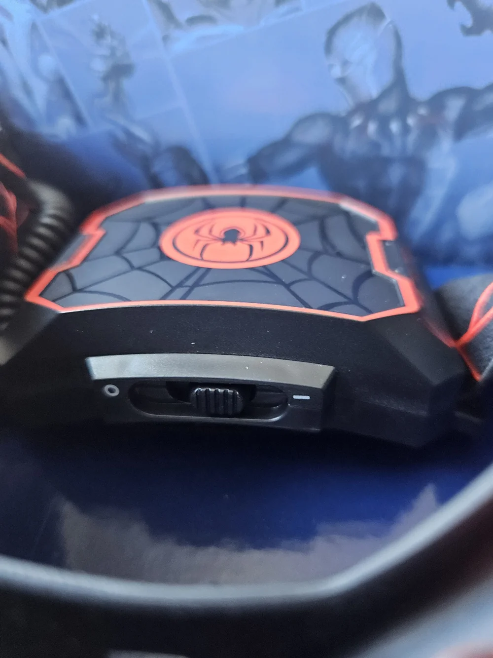 Marvel Miles Morales Red Goggles with Digital Expressions